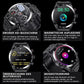 2023 NEUE SMARTWATCH BENUTZERDEFINIERTES ZIFFERBLATT, SPORT WASSERDICHT BLUETOOTH  ANRUF SMARTWATCH ECG+PPG